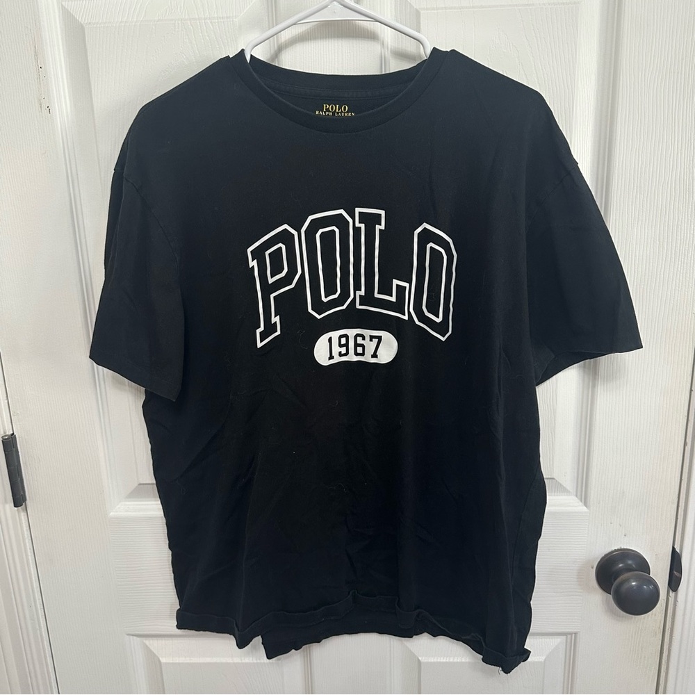 Black Ralph Lauren POLO Graphic Tee Men’s Large